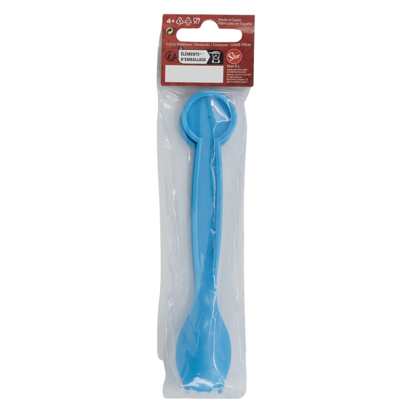 مجموعة من 2 أدوات مائدة بلاستيكية قابلة لإعادة الاستخدام  البوكيمون