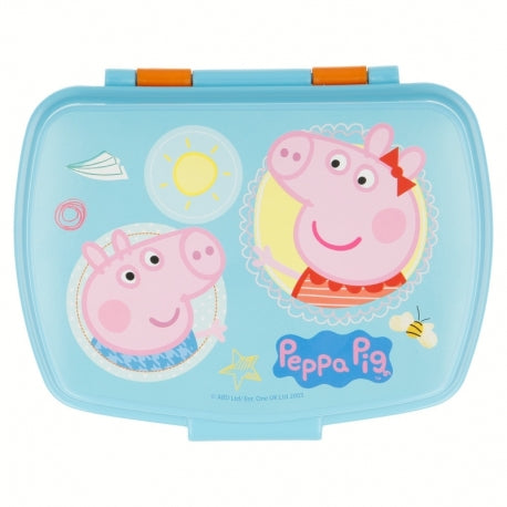 STOR FUNNY SANDWICH BOX PEPPA PIG CORE