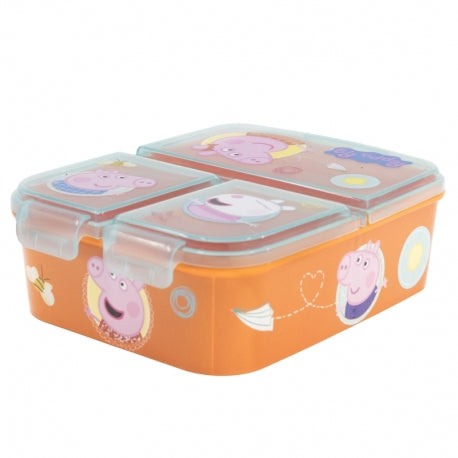 STOR MULTI COMPARTMENT SANDWICH BOX PEPPA PIG CORE