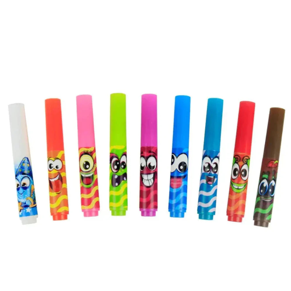 WeVeel Scentos Scented Magic Markers, Pack Of 8