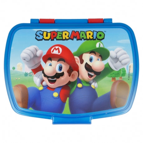 STOR FUNNY SANDWICH BOX SUPER MARIO