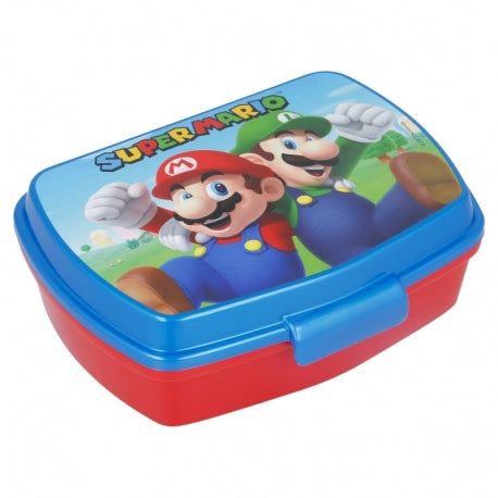 STOR FUNNY SANDWICH BOX SUPER MARIO