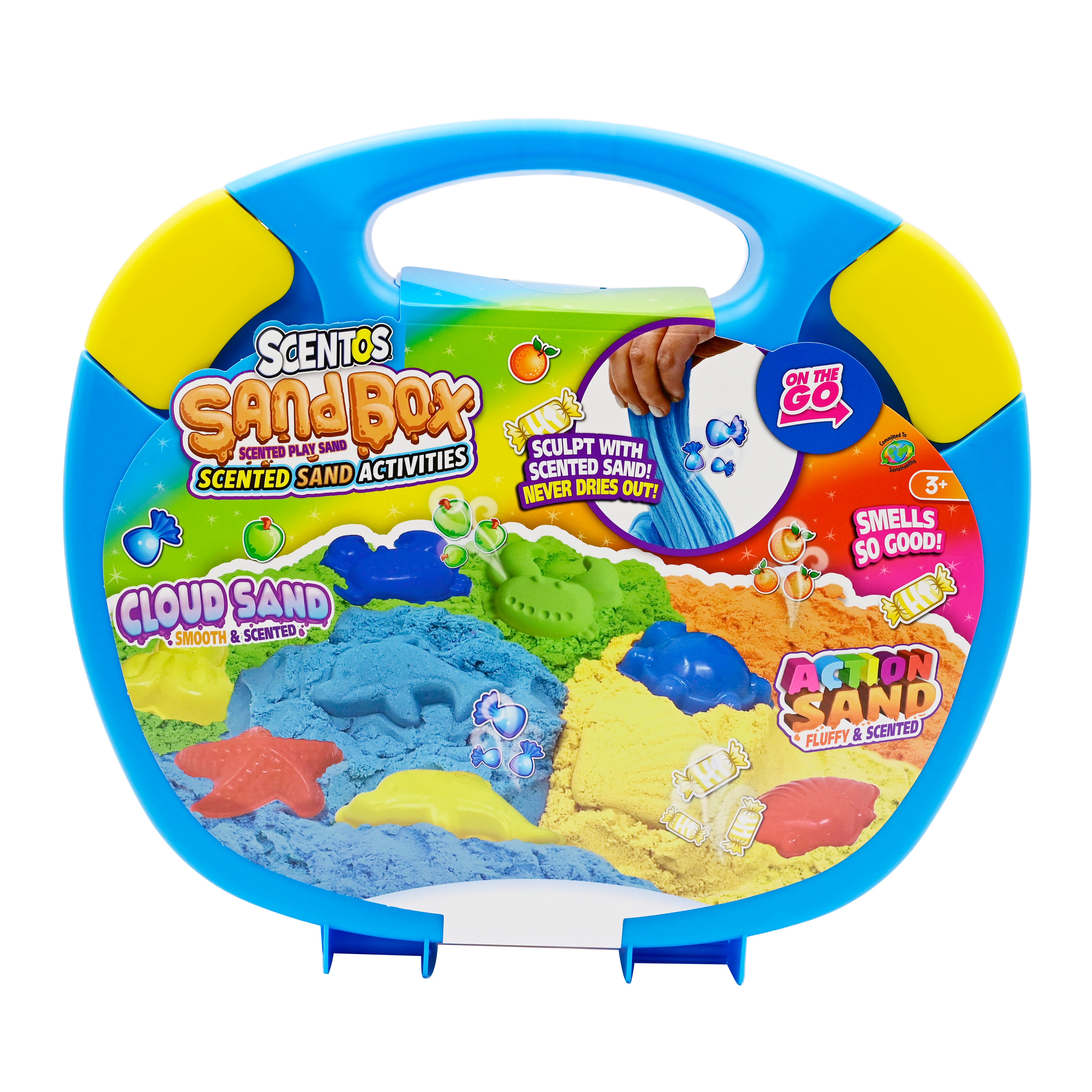 WeVeel SCENTOS ON-THE-GO CARRY CASE SAND BOX
