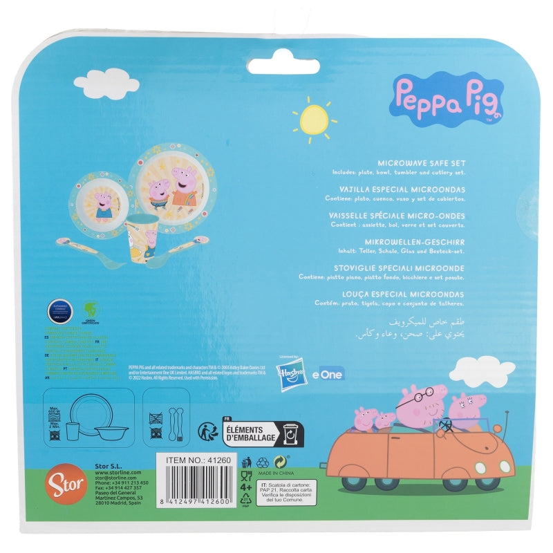 STOR 5 PCS KIDS MICRO SET PEPPA CORE 2022