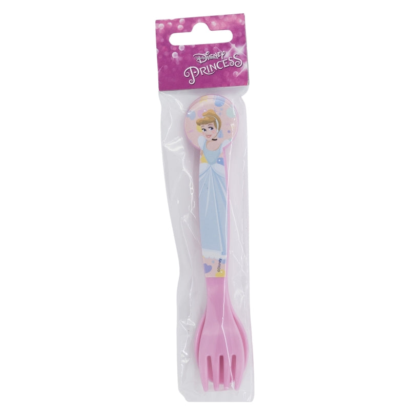 STOR 2 PCS PP CUTLERY SET IN POLYBAG DISNEY PRINCESS TRUE