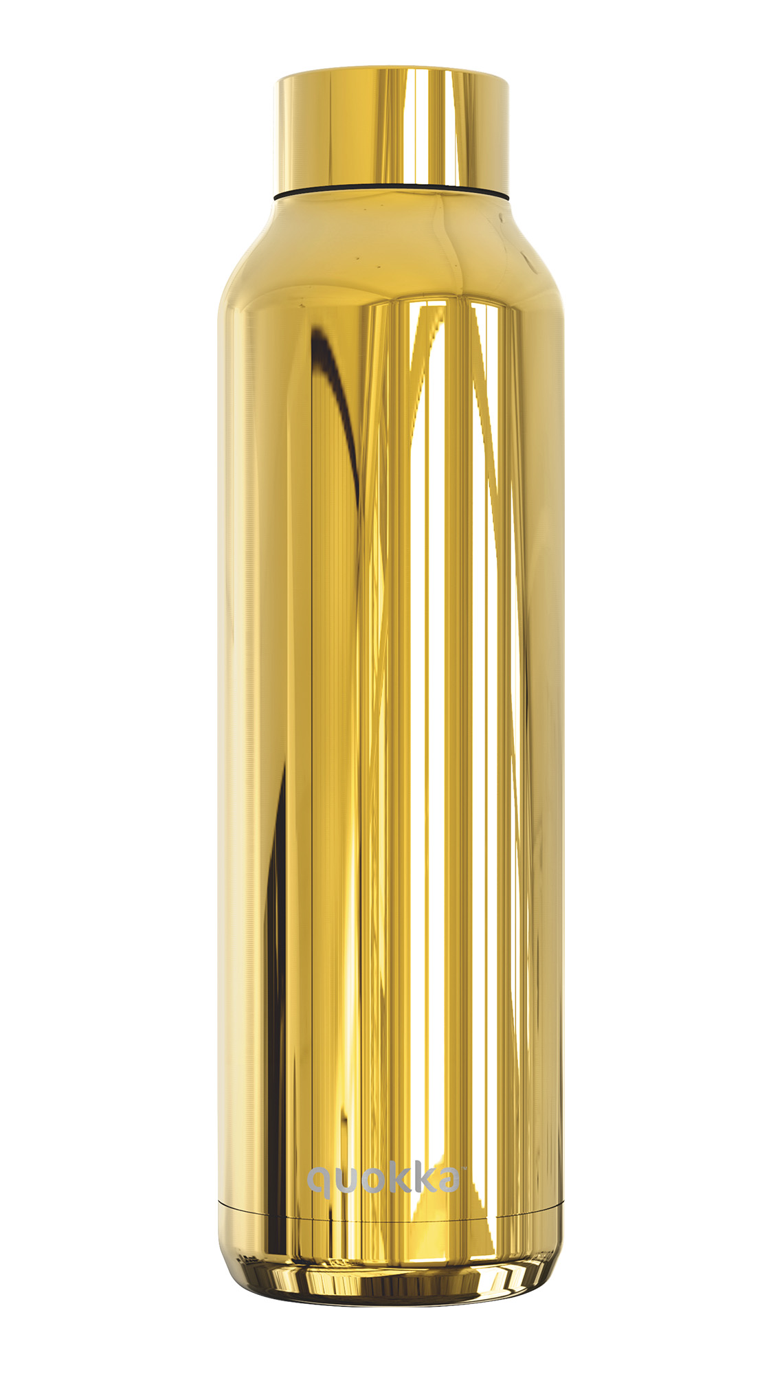 QUOKKA THERMAL SS BOTTLE SOLID SLEEK GOLD 630 ML