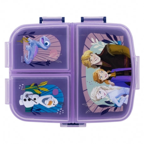 STOR XL MULTI COMPARTMENT RECTANGULAR SANDWICH BOX FROZEN TRUST THE JOURNEY