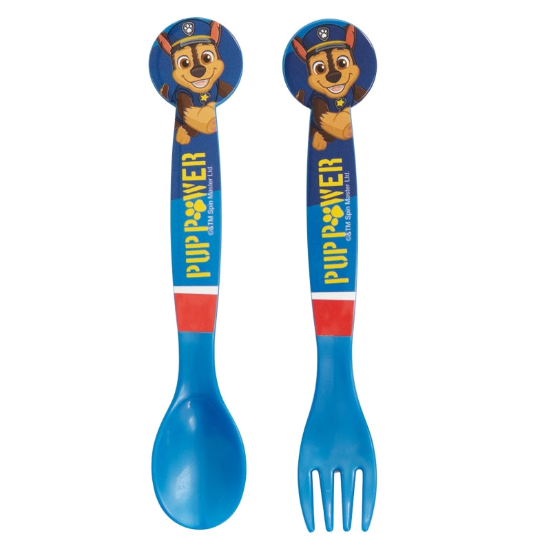 STOR 2 PCS PP CUTLERY SET IN POLYBAG PAW PATROL PUP POWER