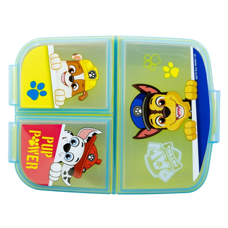 STOR MULTI COMPARTMENT SANDWICH BOX PAW PATROL PUP POWER
