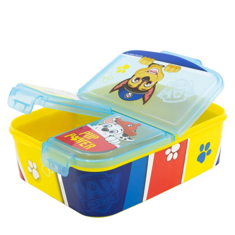 STOR MULTI COMPARTMENT SANDWICH BOX PAW PATROL PUP POWER