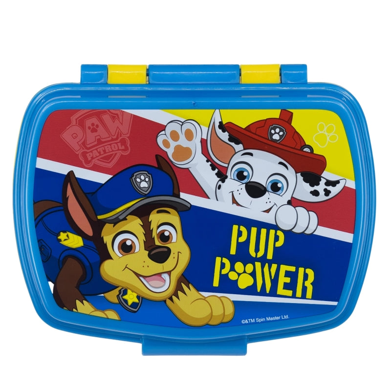 STOR FUNNY SANDWICH BOX PAW PATROL PUP POWER
