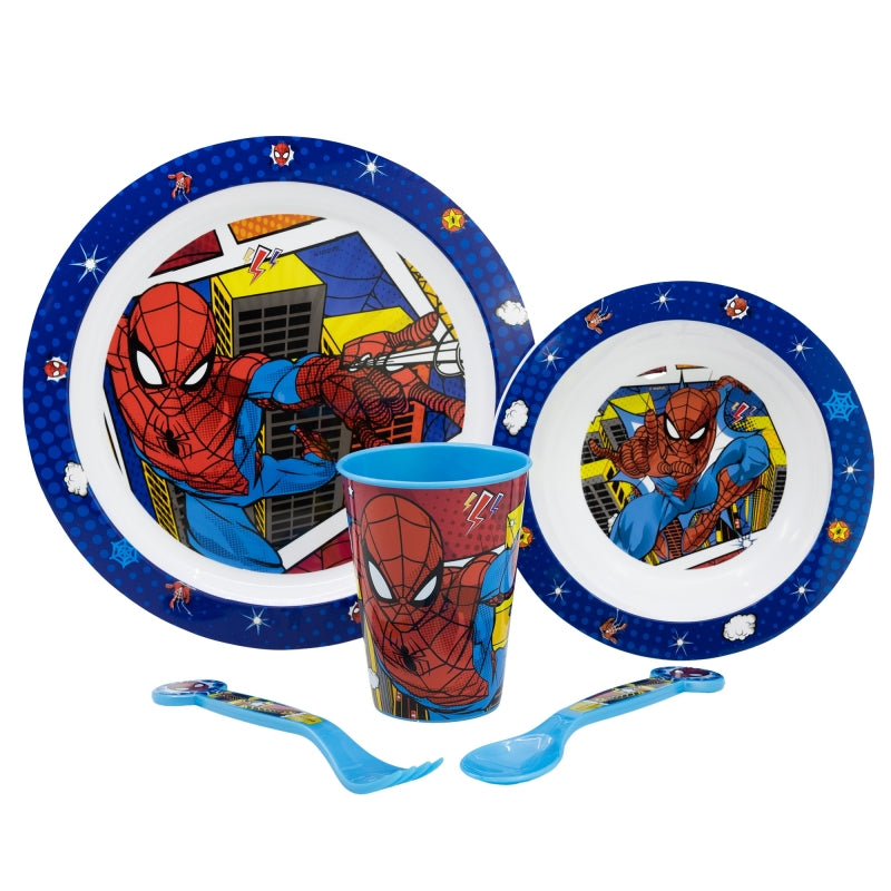 STOR 5 PCS KIDS MICRO SET SPIDERMAN MIDNIGHT FLYER