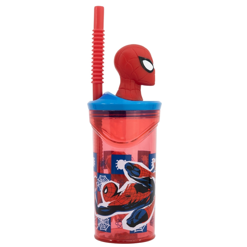 STOR 3D FIGURINE TUMBLER 360 ML SPIDERMAN ARACHNID GRID