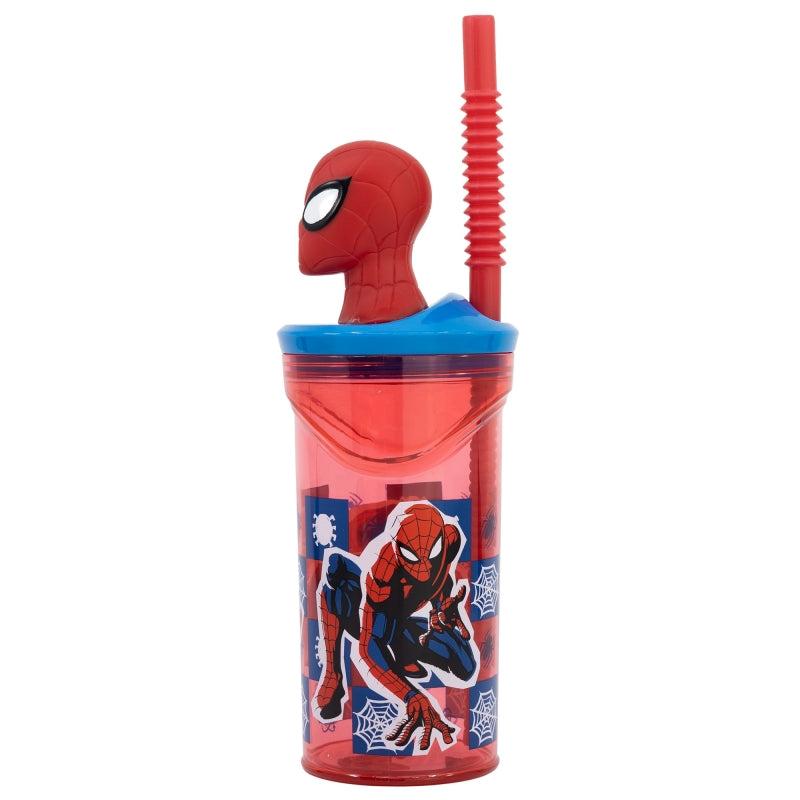 STOR 3D FIGURINE TUMBLER 360 ML SPIDERMAN ARACHNID GRID