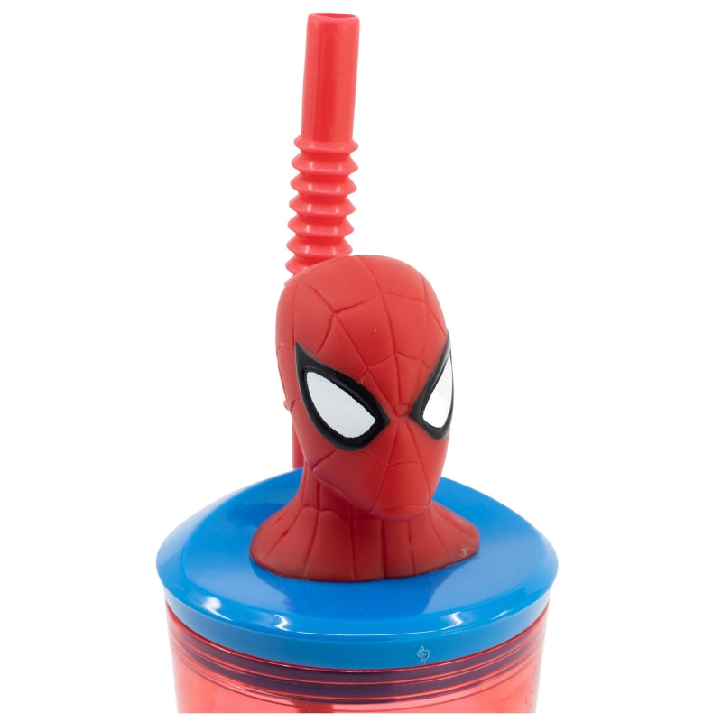 STOR 3D FIGURINE TUMBLER 360 ML SPIDERMAN ARACHNID GRID
