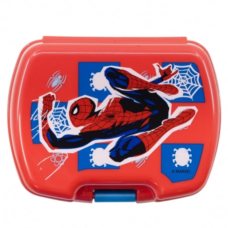 STOR SNACK SANDWICH BOX SPIDERMAN ARACHNID GRID