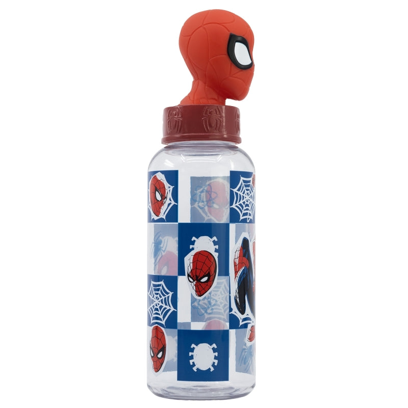 STOR 3D ECOZEN FIGURINE BOTTLE 560 ML SPIDERMAN ARACHNID GRID
