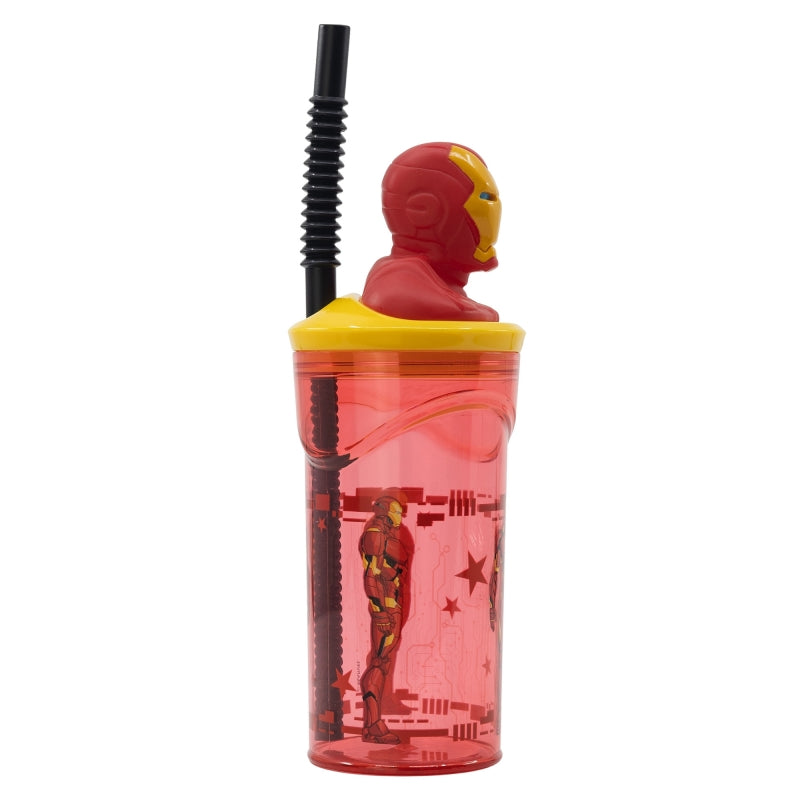 STOR 3D FIGURINE TUMBLER 360 ML AVENGERS INVINCIBLE FORCE IRON MAN