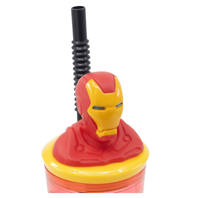 STOR 3D FIGURINE TUMBLER 360 ML AVENGERS INVINCIBLE FORCE IRON MAN