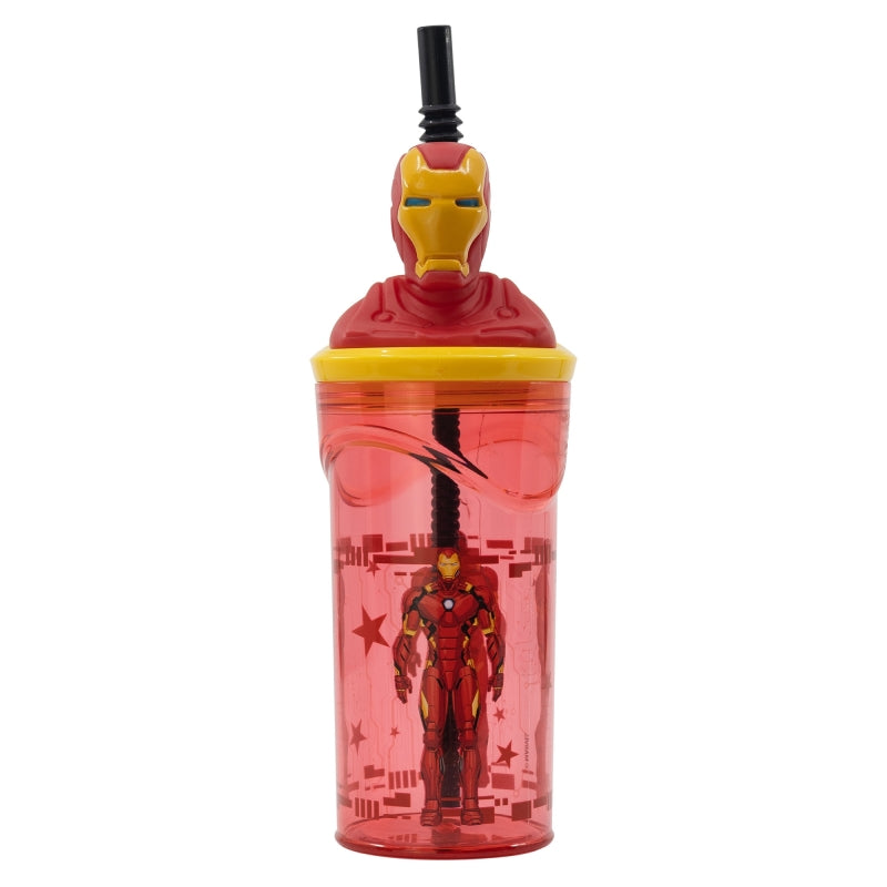 STOR 3D FIGURINE TUMBLER 360 ML AVENGERS INVINCIBLE FORCE IRON MAN