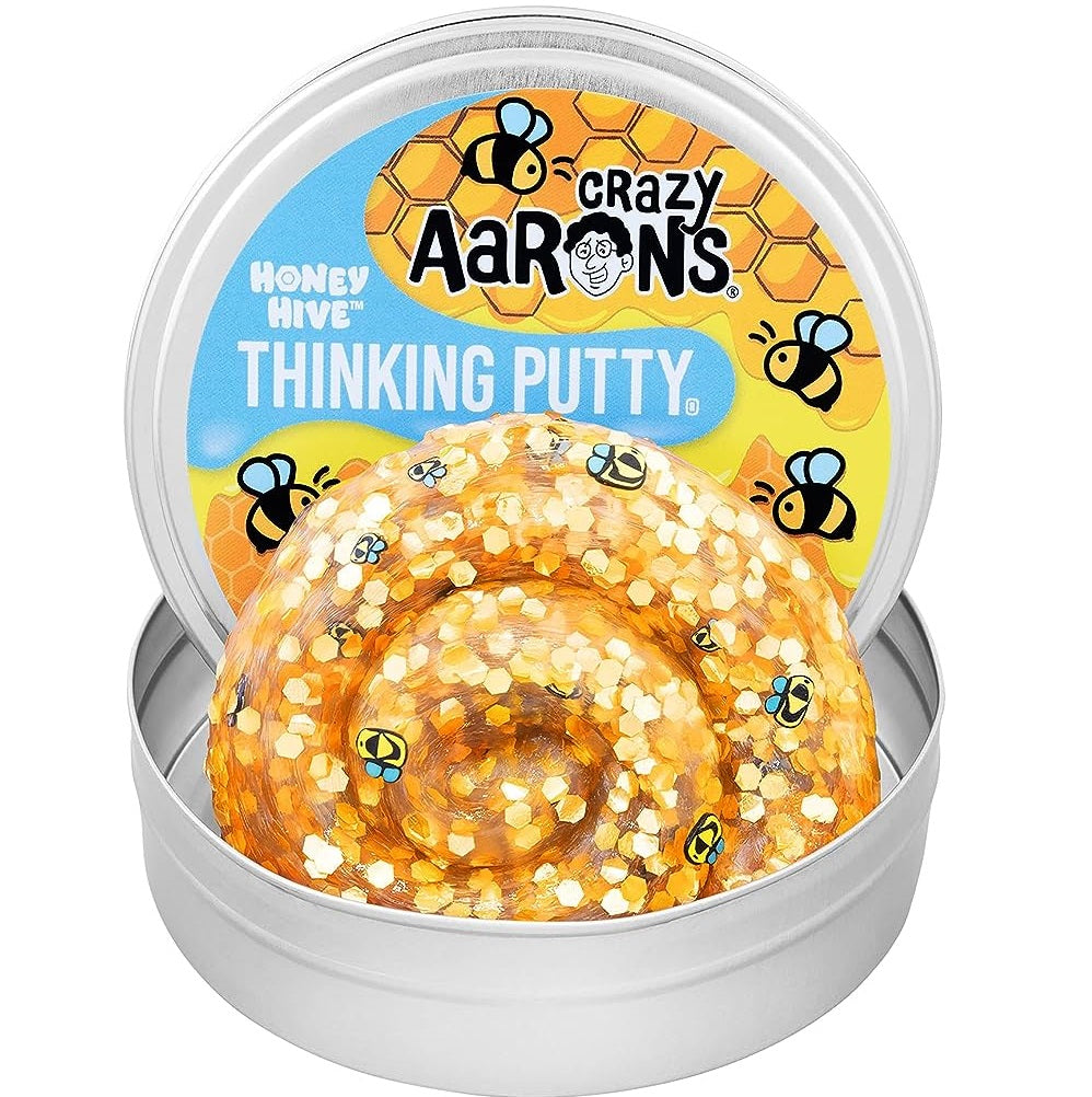 Crazy Aaron Honey Hive - Full Size Thinking Putty Tin