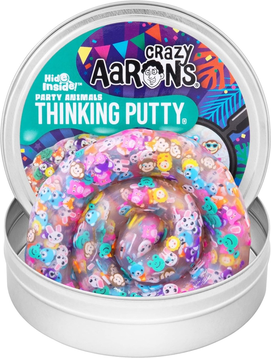 Party Animal - Full Size 4 Thinking Putty Tin for EU