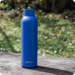QUOKKA THERMAL SS BOTTLE SOLID DUSK BLUE 630 ML
