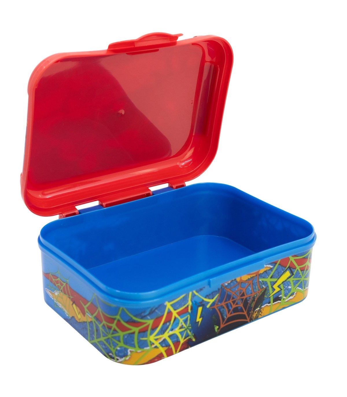 STOR ASKER LUNCH BOX SPIDERMAN MOVING TARGET