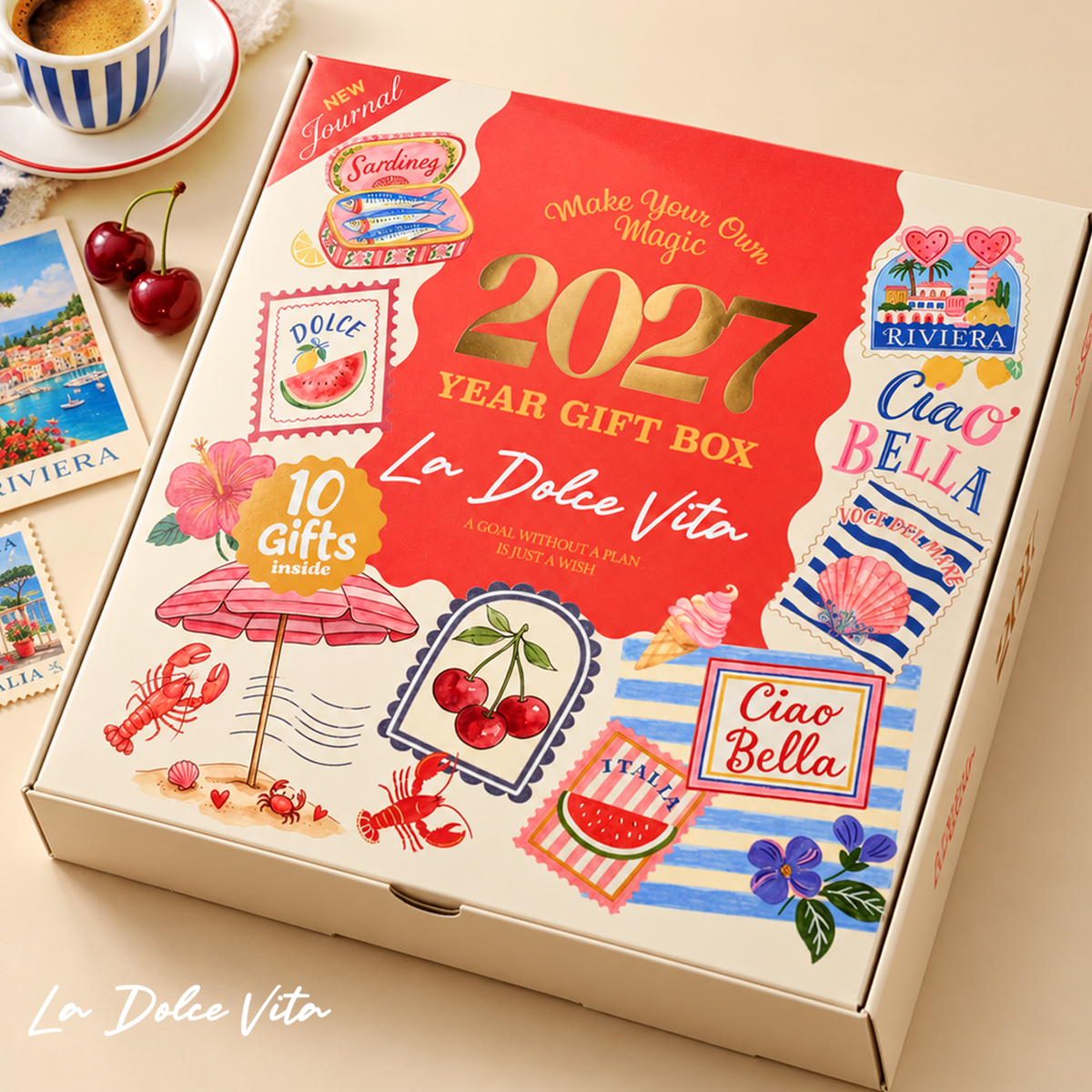 Agenda Gift Set 2027 - La Dolce Vita