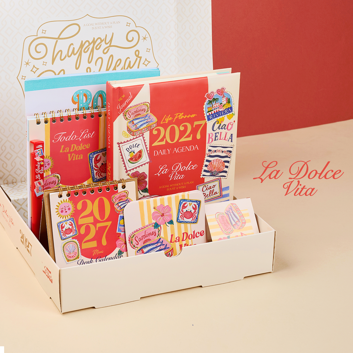 Agenda Gift Set 2027 - La Dolce Vita
