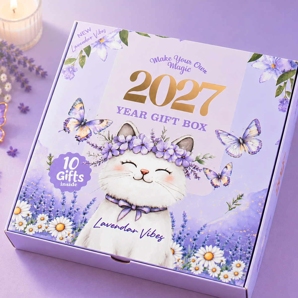 Agenda Gift Set 2027 - Lavendar vibes