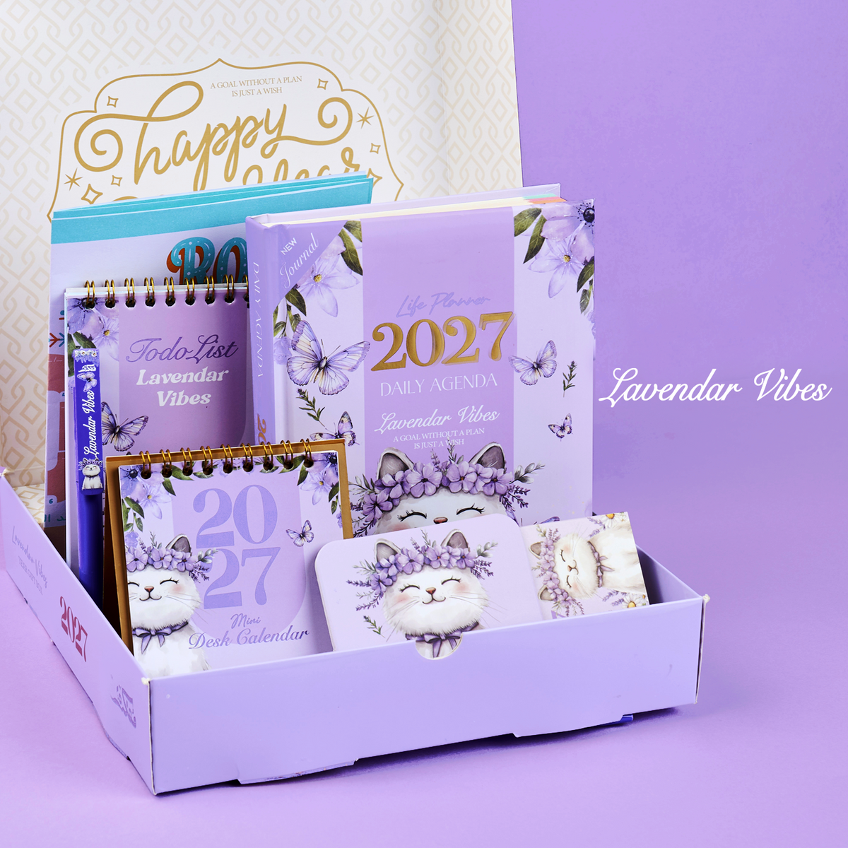 Agenda Gift Set 2027 - Lavendar vibes