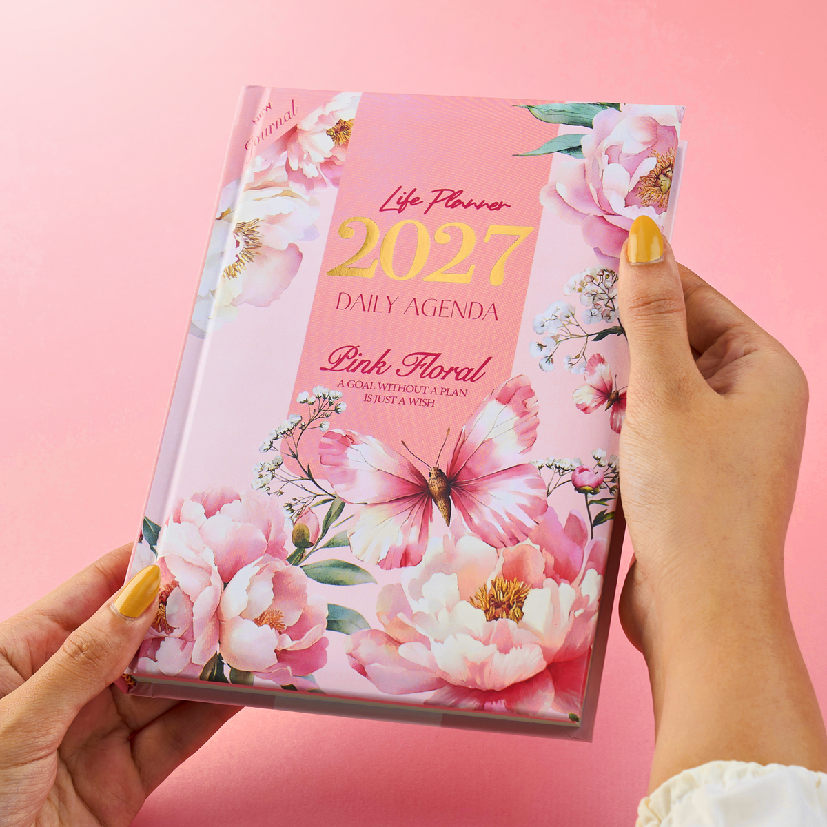 Agenda Only 2027 - Pink Floral