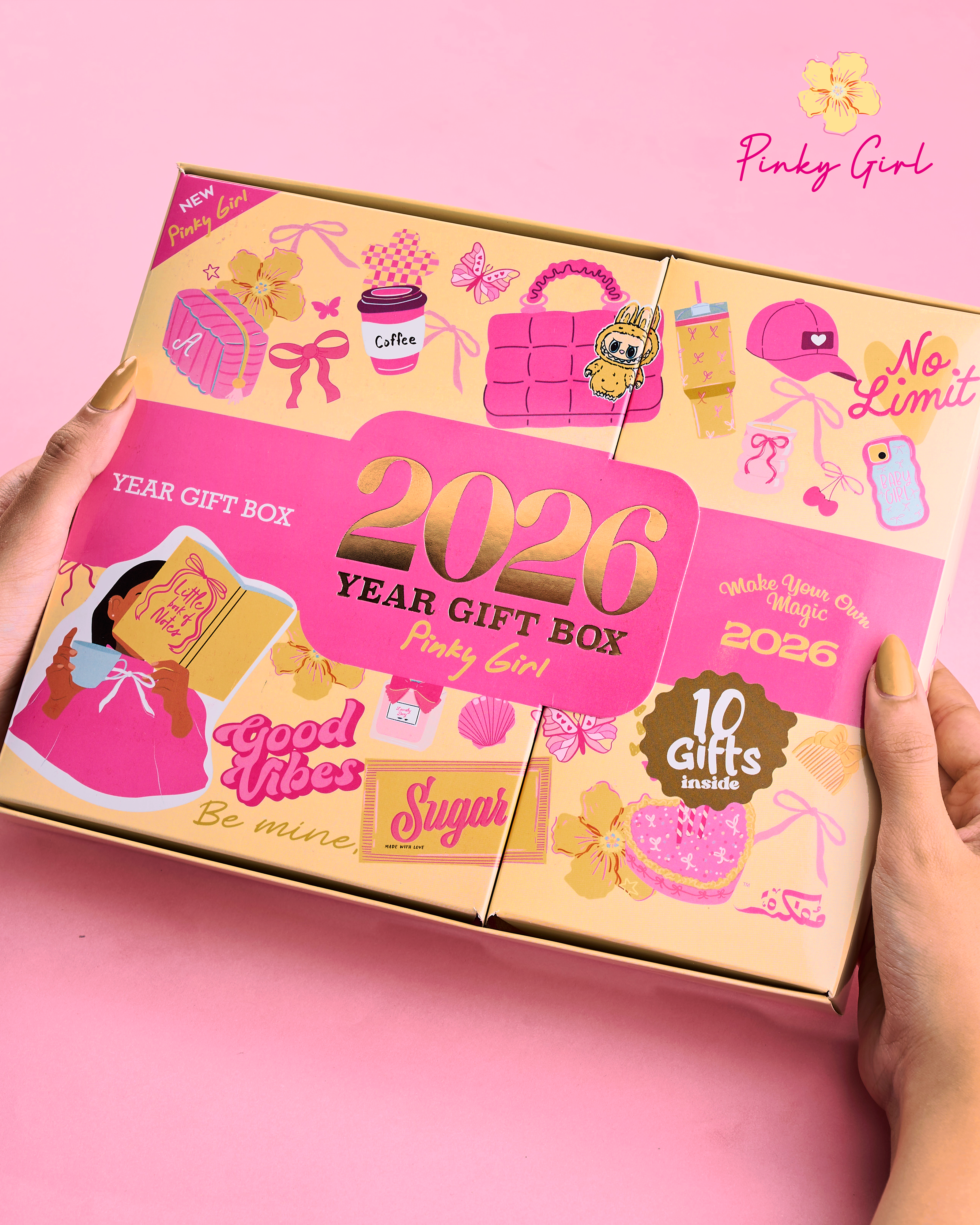 Agenda Gift Set 2026 - Pinky Girl