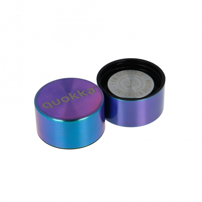 QUOKKA THERMAL SS BOTTLE SOLID NEO CHROME 630 ML