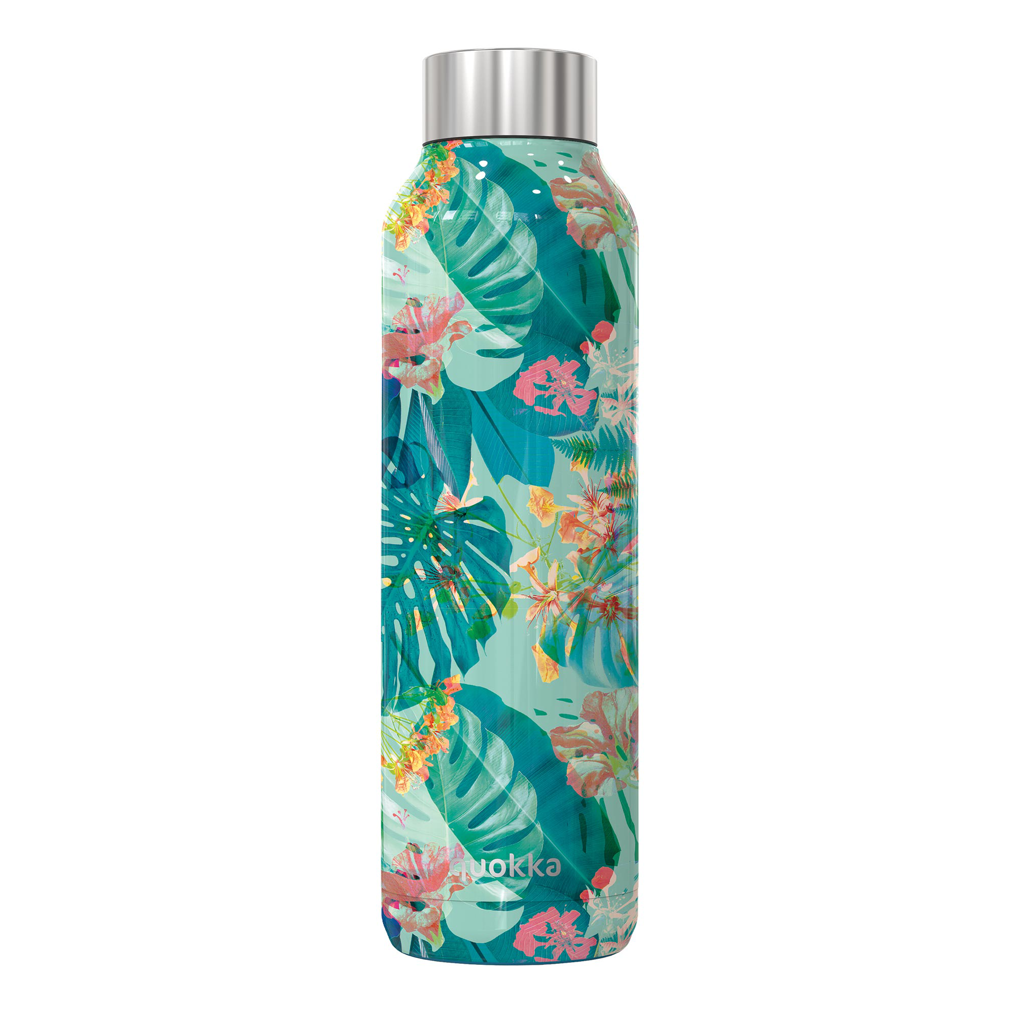 QUOKKA THERMAL SS BOTTLE SOLID TROPICAL 630 ML