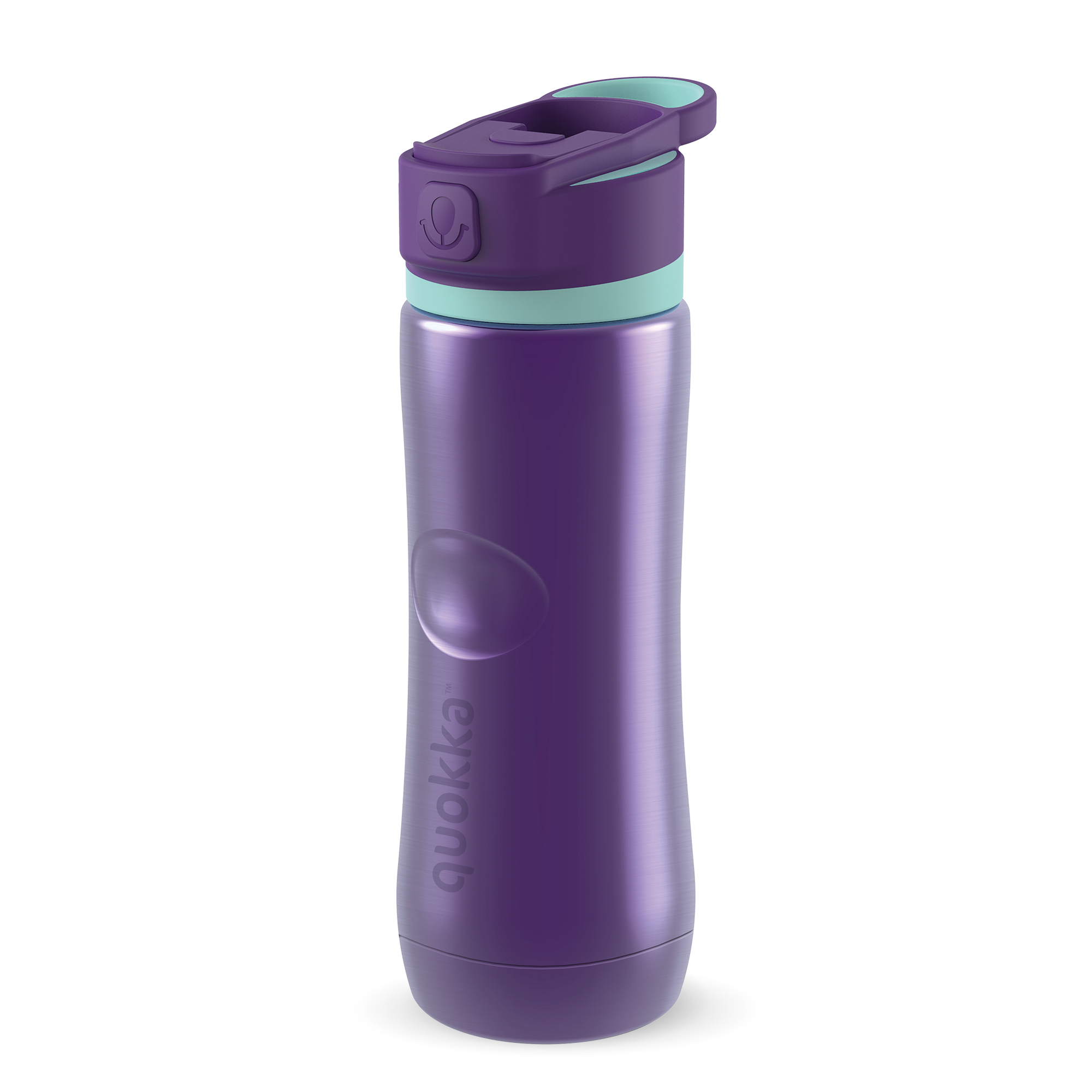 QUOKKA THERMAL SS BOTTLE SPRING AQUA VIOLET 600 ML