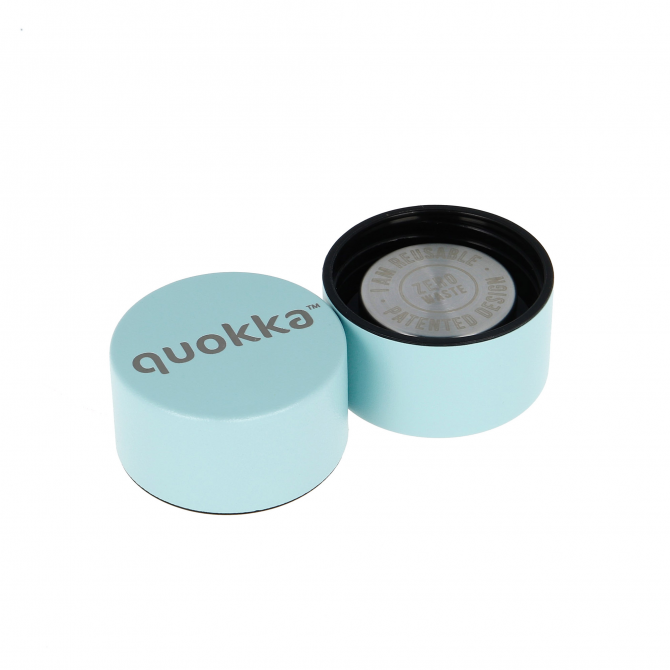 QUOKKA THERMAL SS BOTTLE SOLID COOL GRAY POWDER 630 ML