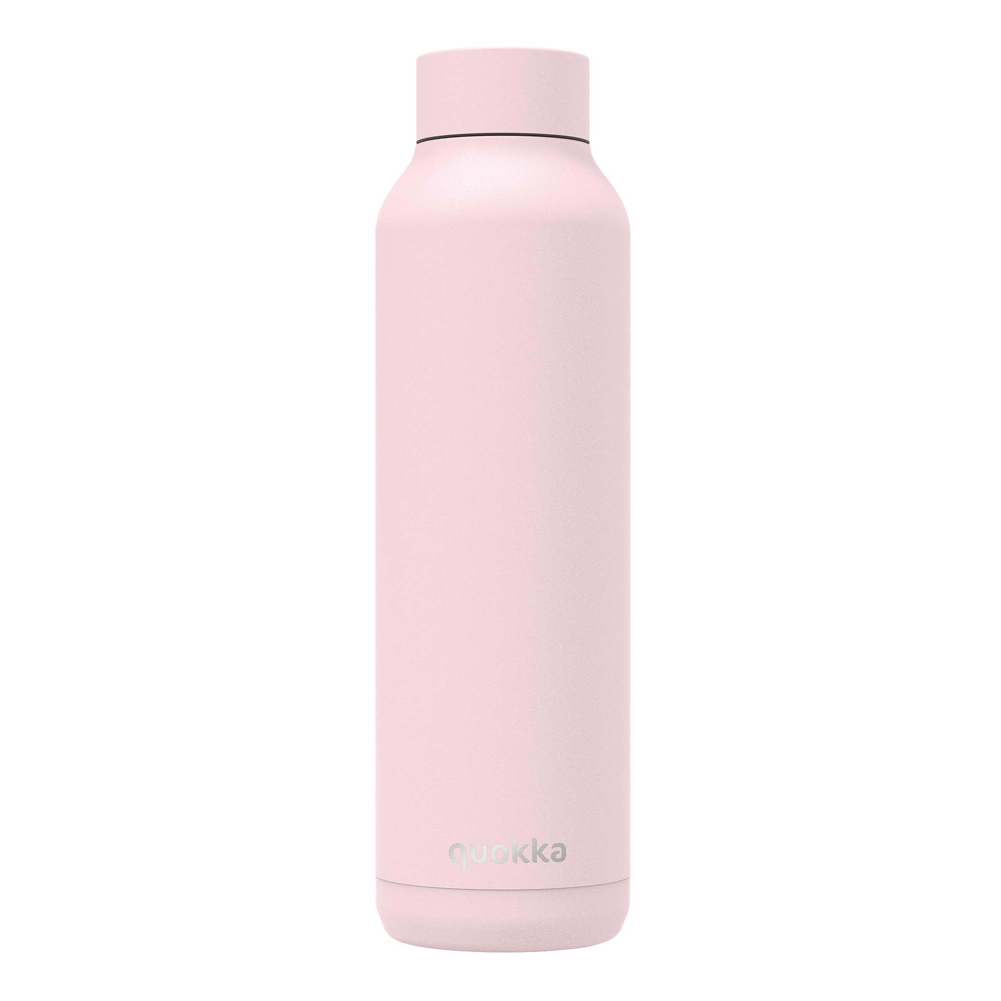 QUOKKA THERMAL SS BOTTLE SOLID QUARTZ PINK POWDER 630 ML