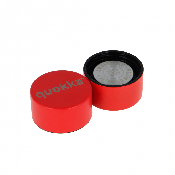 QUOKKA THERMAL SS BOTTLE SOLID QUARTZ LAVA POWDER 630 ML