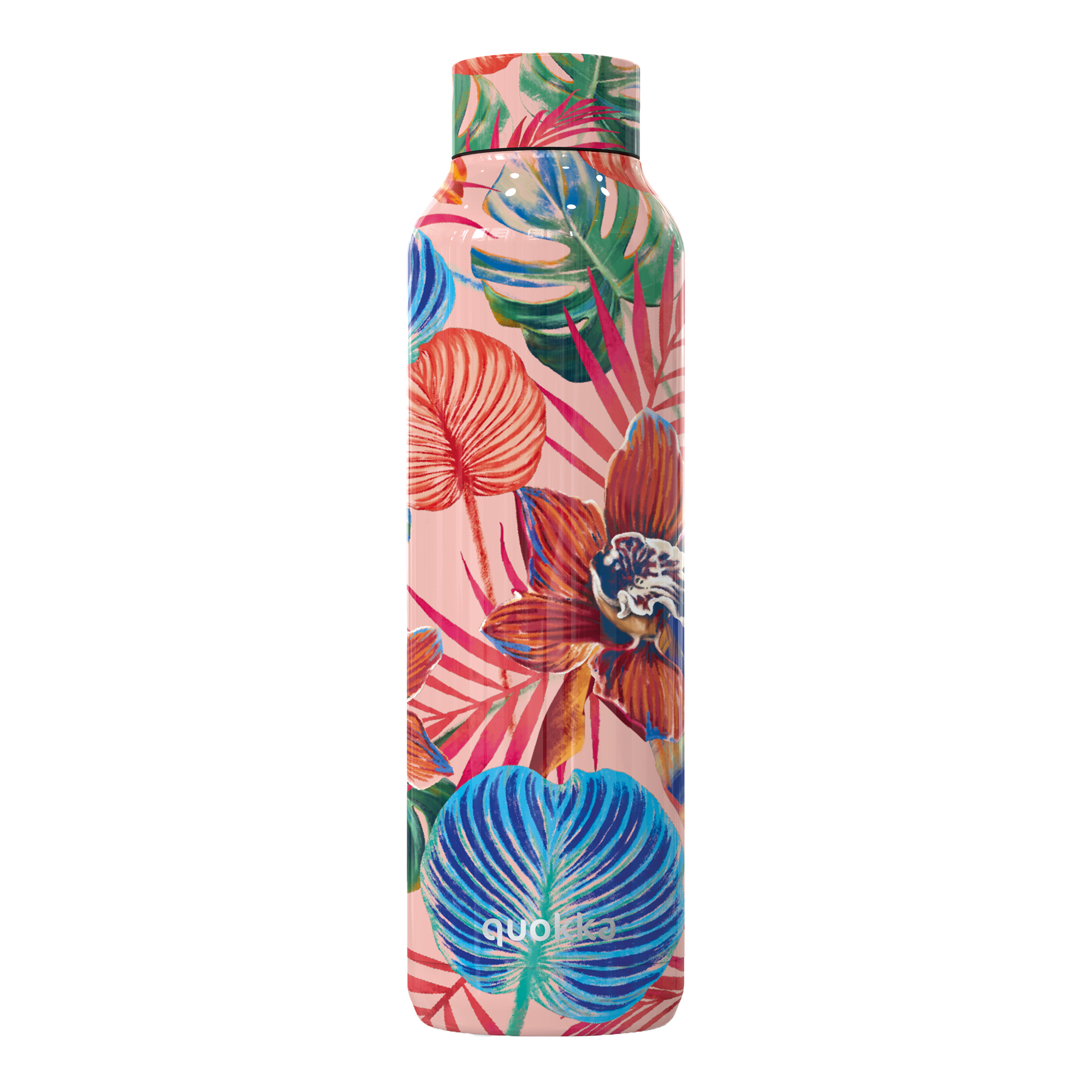 QUOKKA THERMAL SS BOTTLE SOLID ORCHID PINK 630 ML