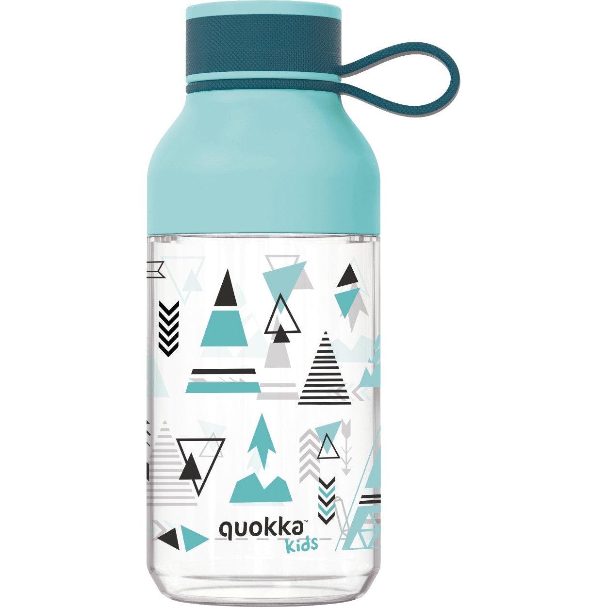 QUOKKA KIDS TRITAN BOTTLE ICE WITH STRAP INDIAN 430 ML