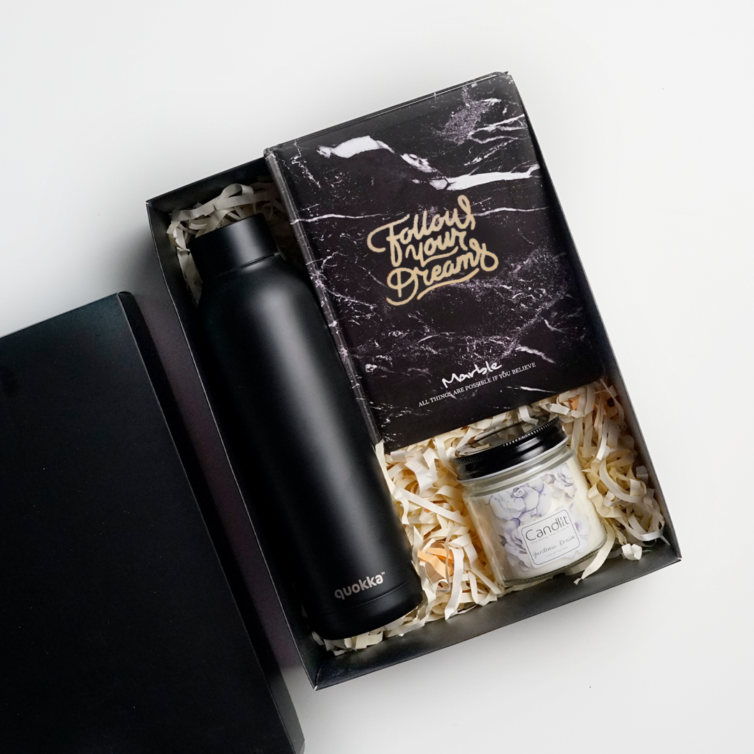 Black and Candle Bundle - Gift Box