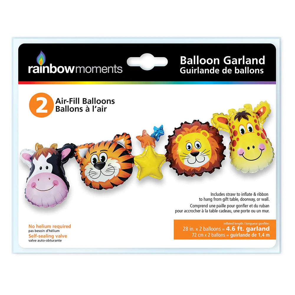 Balloon Garland – Animals Theme