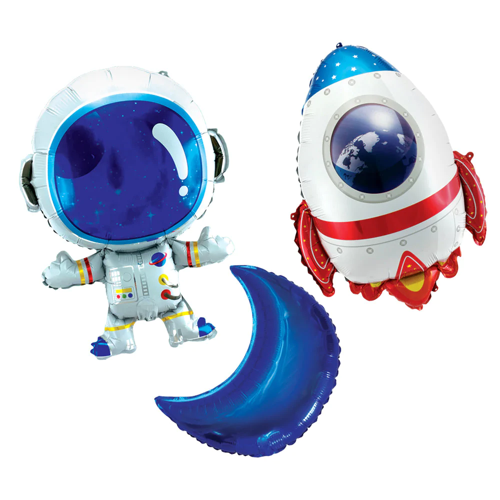 Foil Balloon Set – Space Theme