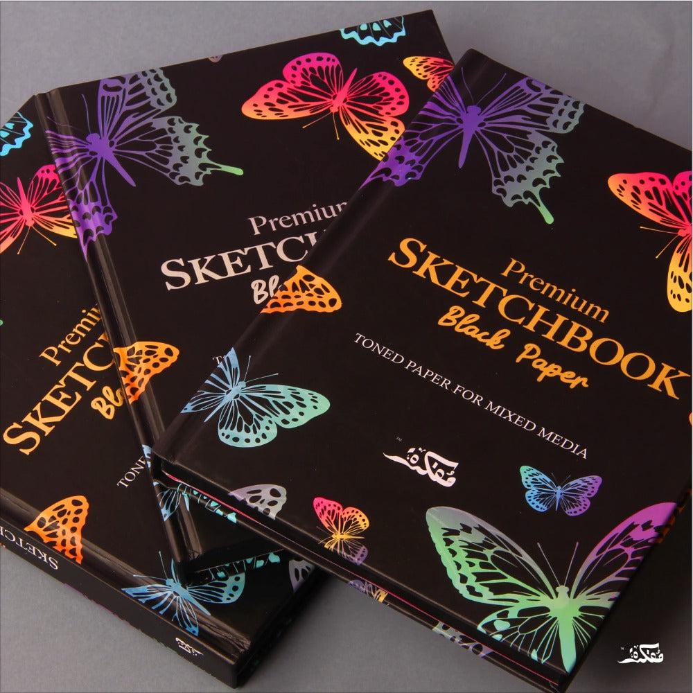 Sketchbook Black Paper Premium (Silver Edition)