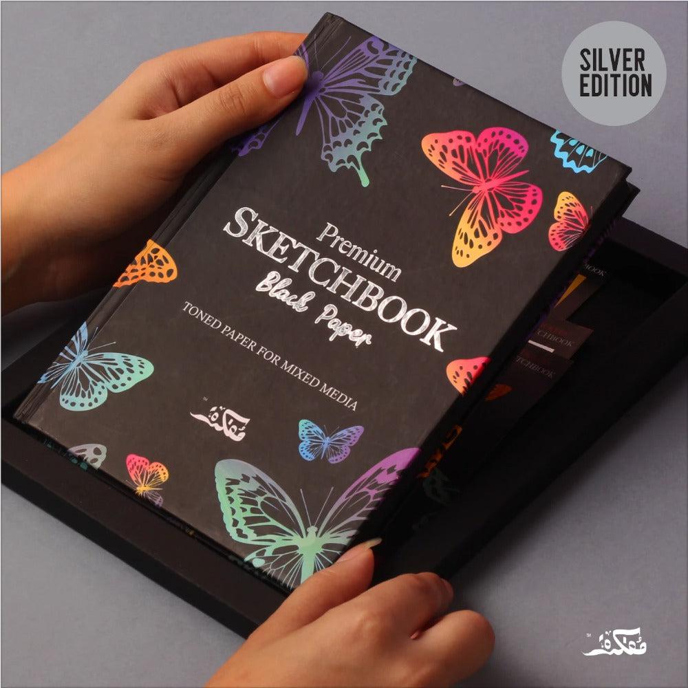 Sketchbook Black Paper Premium (Silver Edition)