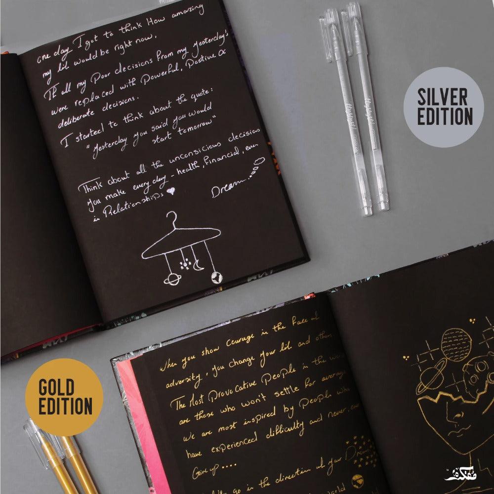 Sketchbook Black Paper Premium (Silver Edition)