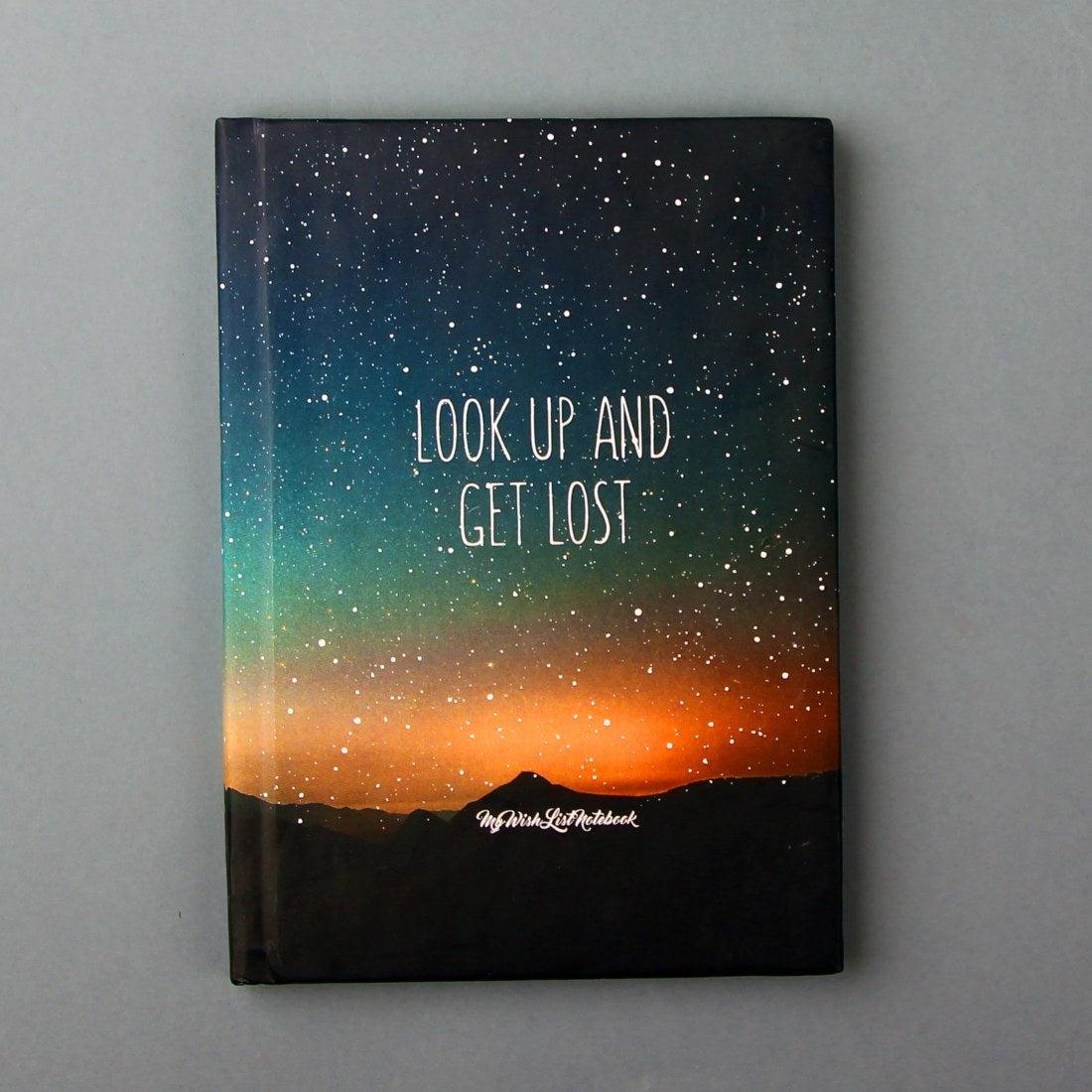 Galaxy Sketchbook Green- Large Size A5