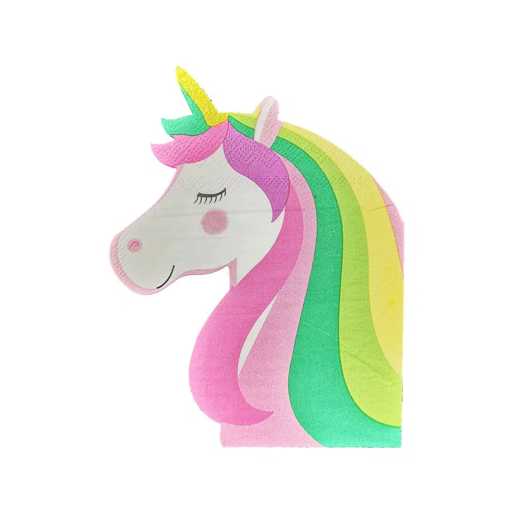 Unicorn Shaped paper Napkins-16